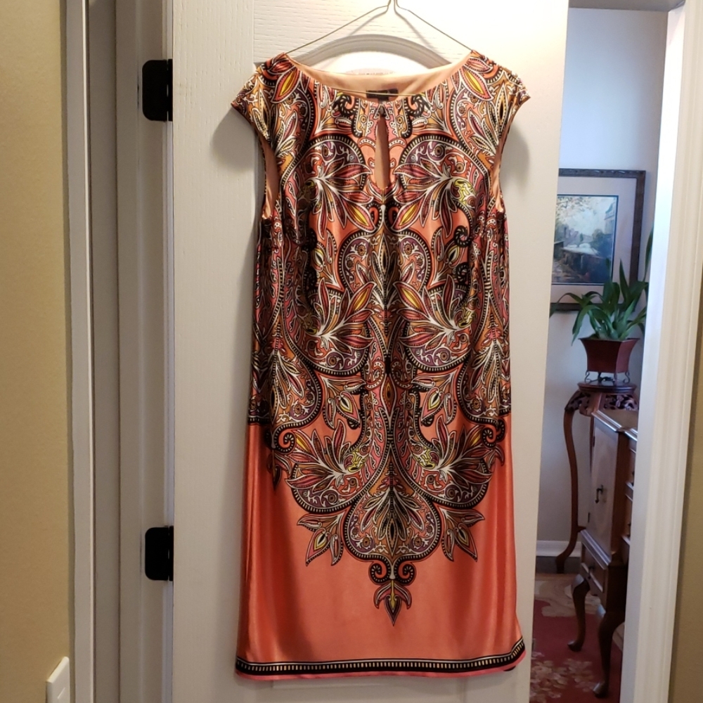 Muse lined shift dress